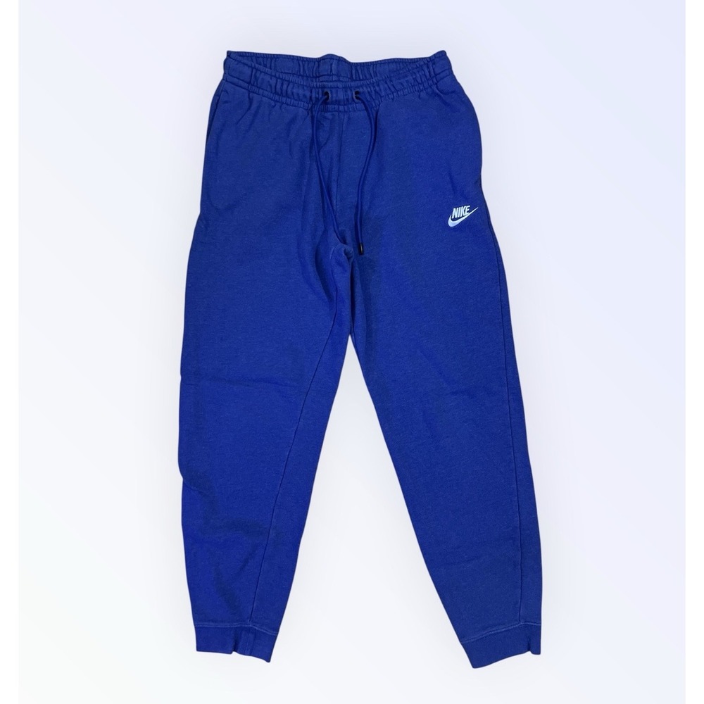 Nike Sportswear Club Fleece Joggers Royal Blue Size M Workout Fitness